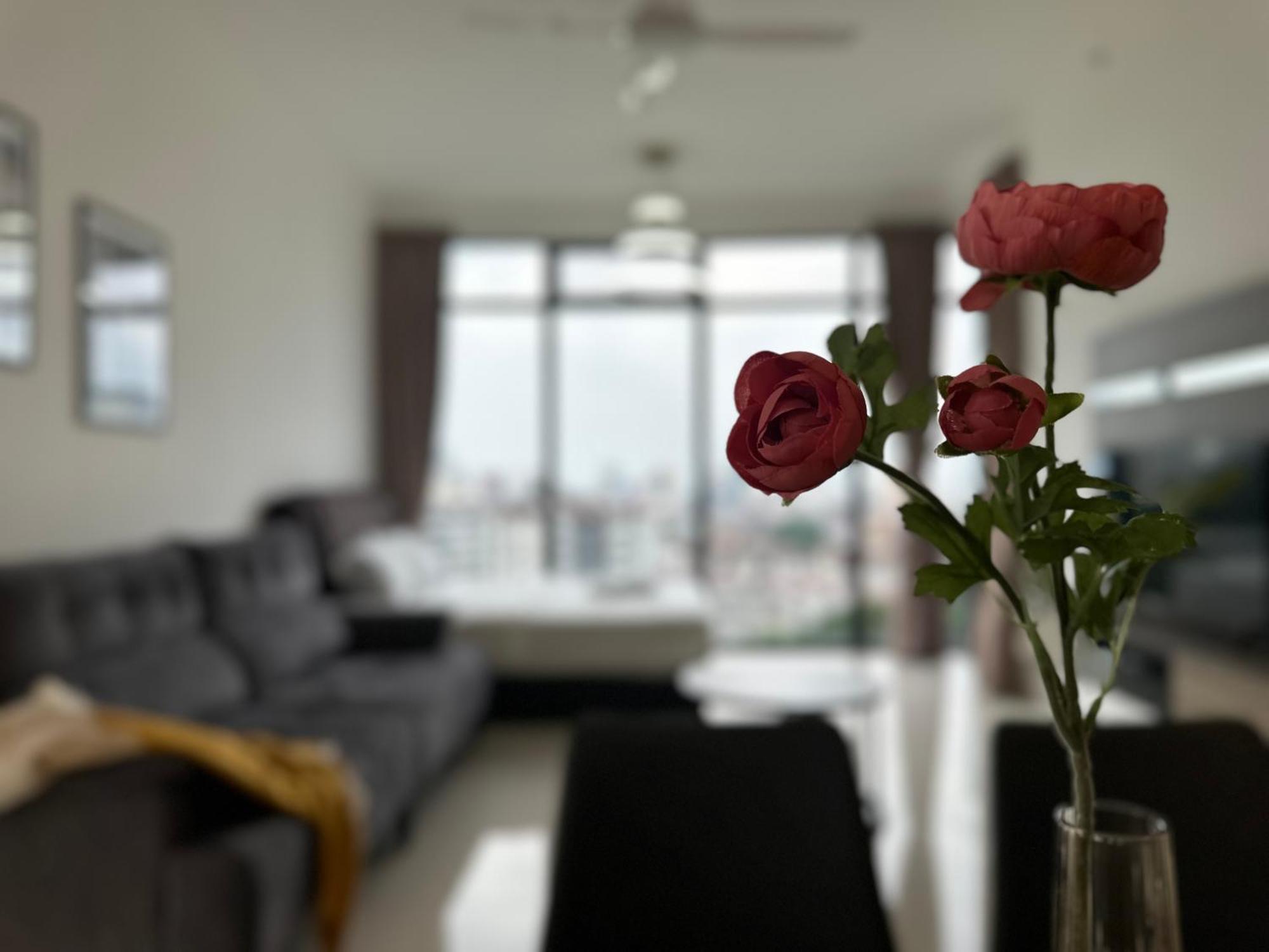 New Georgetown Instagramable 2Br Homestay For 10Pax 无敌美景两房民宿 Beacon Executive Suite Dış mekan fotoğraf